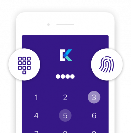 Keepsafe Photo Vault Pin Pad for iOS